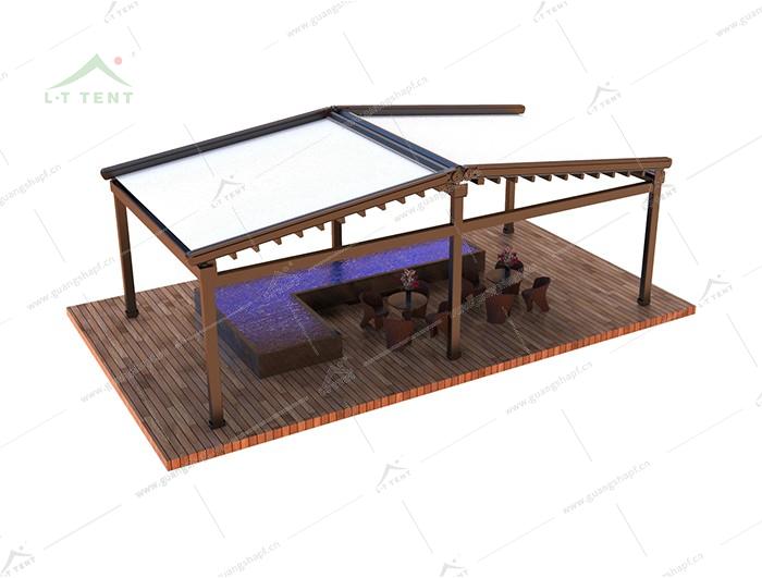 户外智能折叠篷