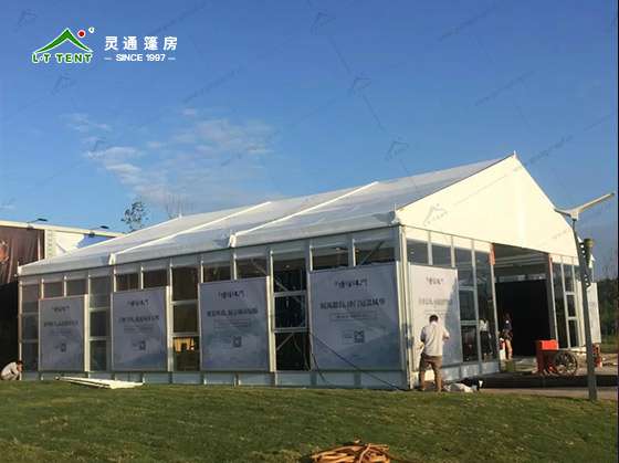 灵通供应售楼处篷房 商丘豫达置业房地产活动篷房