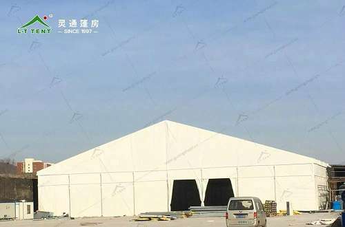 灵通环保篷房构建生态环境修复处理中心