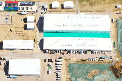 灵通篷房服务于世界喷气模型大会