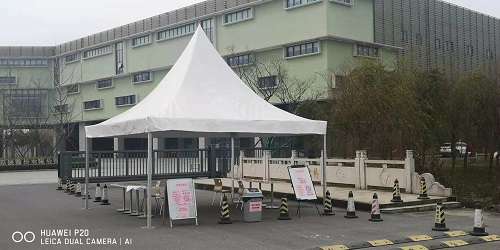 灵通篷房公司有三米到五米防疫.篷房、安检篷房现货