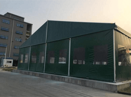索尔维中国公司仓储篷房 仓储篷房